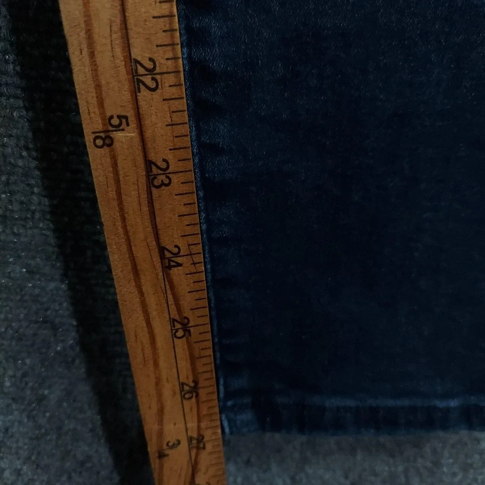 Good American Jeans Womens 18 Blue Dark Wash Skinny Slim Fit Stretch Denim Pants